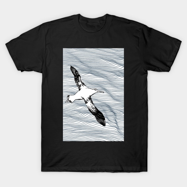 Wandering Albatross T-Shirt by topologydesign